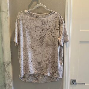 lululemon athletica Marble Gray Short Sleeve Tee